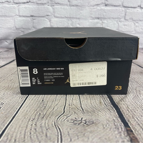 Nike Air‎ Jordan 1 Mid WB Hare Men’s Size 8 2015 NEW WITH BOX - Picture 11 of 11